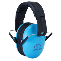 Walkers GWPFKDMBL Passive Baby & Kids Folding Polymer 22 dB Over the Head Blue Ear Cups w/Black Band