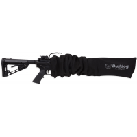 Bulldog BD158 Gun Sock Tactical Rifle 45 x 6 Knit Black