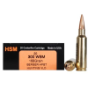 HSM BER300WSM168 Trophy Gold  300 WSM 168 gr Match Hunting Very Low Drag 20 Bx/ 25 Cs