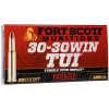Fort Scott Munitions 30-30 WIN 130 gr Tumble Upon Impact (TUI) 20rd Box