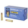 PPU PPH357MF Handgun  357 Mag 158 gr Flat Point Jacketed (FPJ) 50 Bx/ 10 Cs