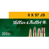 Sellier & Bellot SB857JSB Rifle  8x57mm JS 196 gr Soft Point Cut-Through Edge (SPCE) 20 Rd Box