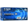 Federal AE22250G American Eagle  22-250 Rem 50 gr Jacketed Hollow Point (JHP) 20 Bx/ 10 Cs