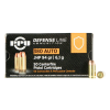 PPU PPD380A Defense  380 ACP 94 gr Jacketed Hollow Point (JHP) 50 Bx/ 20 Cs
