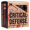 Hornady 91340 Critical Defense  40 S&W 165 gr Flex Tip eXpanding 20 Bx/ 10 Cs