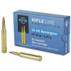 PPU PP2506H Standard Rifle  25-06 Rem 90 gr Hollow Point 20 Bx/ 10 Cs