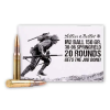 Sellier & Bellot SB3006M2 Rifle  30-06 Springfield 150 gr Full Metal Jacket (FMJ) 20 Bx/ 20 Cs