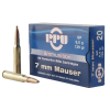 PPU PP7 Metric Rifle  7mm Mauser 139 gr Soft Point (SP) 20 Bx/ 10 Cs