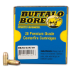 Buffalo Bore Ammunition 27C/20 Pistol  380 ACP +P 90 gr Jacketed HollowPoint (JHP) 20 Bx/ 12 Cs