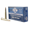 PPU PP303F Standard Rifle  303 British 174 gr Full Metal Jacket (FMJ) 20 Bx/ 10 Cs