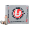 UNDERWOOD AMMO 9MM LUGER +P+ 115GR. JHP 20-PACK