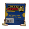 Buffalo Bore Ammunition 24H/20 Buffalo-Barnes Lead-Free 9mm Luger +P+ 115 gr Barnes TAC-XP Lead Free 20 Bx/ 12 Cs