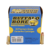 Buffalo Bore Ammunition 19D/20 Heavy  357 Mag 125 gr Jacketed Hollow Point (JHP) 20 Bx/ 12 Cs