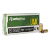 Remington Ammunition L40SW2 UMC  40 S&W 180 gr Jacketed Hollow Point (JHP) 50 Bx/ 10 Cs