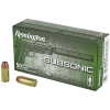 Advanced Armament S45AP4 Subsonic  45 ACP 230 gr Flat Nose Enclosed Base (FNEB) 50 Bx/ 10 Cs