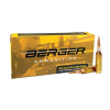 Berger 6.5 PRC 153.5gr LR Hybrid Target Ammo 20 Rounds