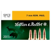 Sellier & Bellot SB7A Rifle  7mm Rem Mag 173 gr Soft Point Cut-Through Edge (SPCE) 20 Bx/ 20 Cs