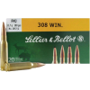 S&B AMMO .308 WINCHESTER 180GR. FMJ 20-PACK