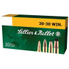 Sellier & Bellot SB3030A Rifle  30-30 Win 150 gr Soft Point (SP) 20 Bx/ 25 Cs
