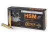 HSM BER300HH168V Trophy Gold  300 H&H Mag 168 gr Match Very Low Drag 20 Bx/ 20 Cs