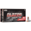 CCI 3509 Blazer 9mm 115 Gr Full Metal Jacket (FMJ) Aluminum Case 50 rd Box