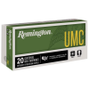 Remington Ammunition L450BM1 UMC  450 Bushmaster 260 gr Full Metal Jacket 20 Bx/ 10 Cs
