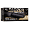 CCI Blazer Clean-Fire Suppressor Subsonic 9mm, 147gr TMJ-FN, 50rd Box