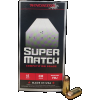 Winchester Super Match 45 Auto 230gr Round Nose FMJ Competition Ammo, 50-Round Box