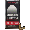 Winchester Super Match 9mm Luger 115gr Round Nose FMJ Competition Ammo, 50-Round Box