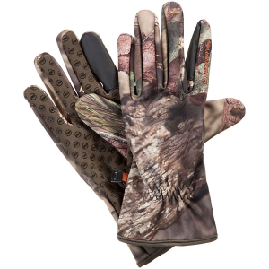 Men's Manzella Whitetail ST Bow Touchtip Glove Gloves Large Mossy Oak Break Up