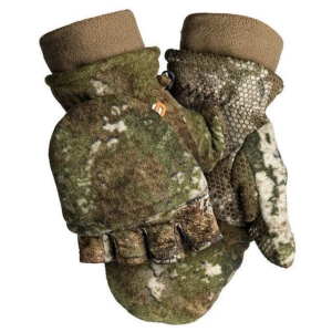Men's ScentLok Fleece Pop Top Gloves Medium Strata