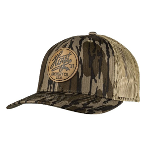 Men's Hoyt Bottomland Patch Hunting Snapback Hat One Size Mossy Oak Bottomland