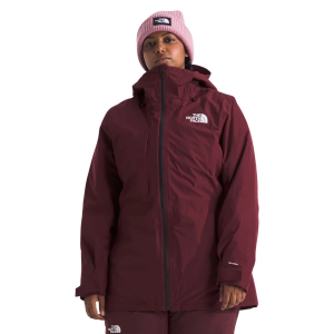 Women's The North Face ThermoBall Eco Triclimate Jacket 1X Alpine Plum/TNF Black Winter Flowers Print