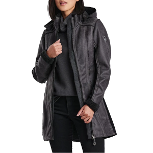 Women's Kuhl Dani Sherpa Trench Softshell Jacket XSmall Raven
