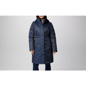 Women's Columbia Juniper Ridge(TM) II Parka XSmall Collegiate Navy Herringbone