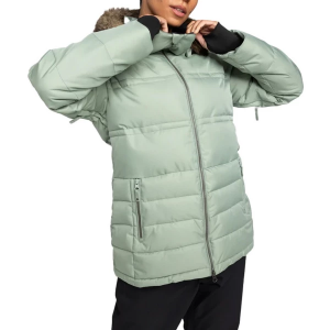 Women's Roxy Quinn Snow Softshell Jacket XLarge Lily Pad