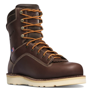 Men's Danner Quarry USA 8" Wedge GTX Work Boots Outdoor 13 Brown