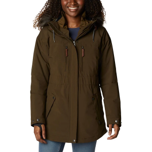 Women's Columbia Payton Pass Interchange 3-in-1 Jacket Small Olive Black