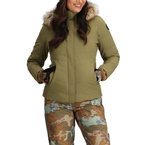Women's Obermeyer Tuscany II Puffer Jacket 12 Smokey Olive