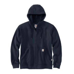Men's Carhartt Flame Resistant Rain Defender Fleece Softshell Jacket XLarge Navy