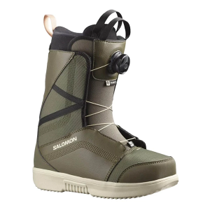 Women's Salomon 2023 Scarlet BOA Snowboard Boots Adult 7 Army