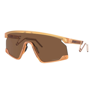 Men's Oakley BXTR Metal Sunglasses Matte Transparent Light Curry/Prizm Bronze