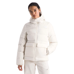 Women's The North Face Gotham Puffer Jacket 2XLarge White Dune