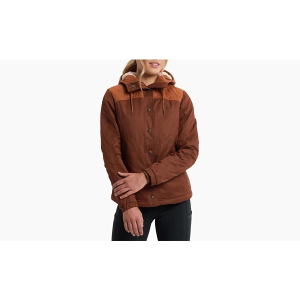 Women's Kuhl Celeste Lined Canvas Jacket Small Mocha