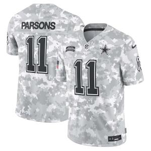 Dallas Cowboys Micah Parsons #11 Nike 2024 Salute To Service Jersey Large Camo