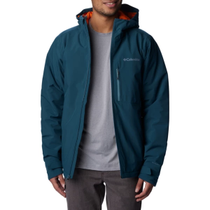 Men's Columbia Explore's Edge Softshell Jacket Small Night Wave