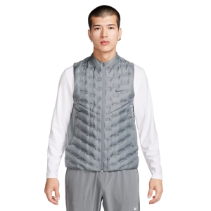 Men's Nike Therma-FIT ADV Repel AeroLoft Vest XLarge Smoke Grey/Refblk