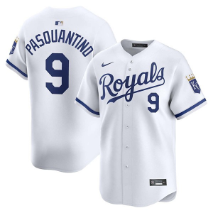 Kansas City Royals Vinnie Pasquantino #9 Nike Limited Jersey Medium White