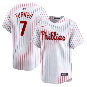 Philadelphia Phillies Trea Turner #7 Nike Limited Jersey XLarge White