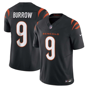 Cincinnati Bengals Joe Burrow #9 Nike Limited Jersey Medium Black